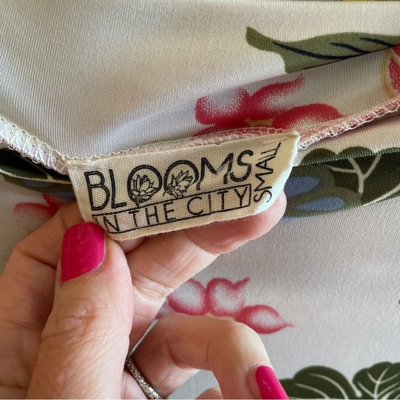 Blooms in the City high low floral print dress - Picture 3 of 4
